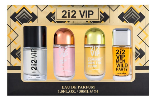 4pk Perfumes Set Para Hombre/mujer Originales Económico