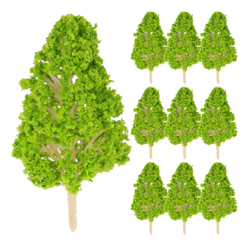 Maqueta De Árbol Con Plantas Artificiales, 10 Unidades