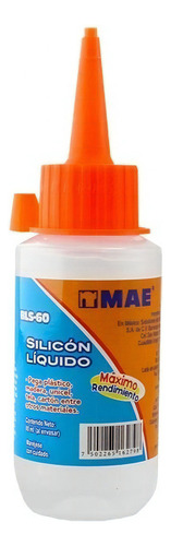 Silicon Liquido Transparente 60ml Mae Bls-60 /v