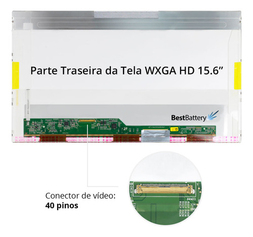 Tela Notebook Acer Travelmate 5735z-452g25mnss - 15.6 Led