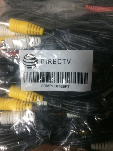 Cable Rca Conectores Macho - Macho (video Y Audio).