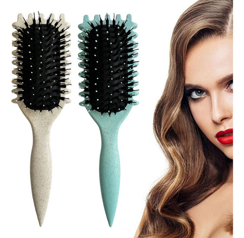 4pcs Escova De Estilo Cabeleireiro Define Escova De Cachos