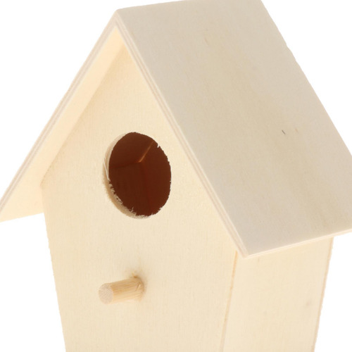 3 Bird Feeder Outdoor Wooden Hanging Bird Food Container For