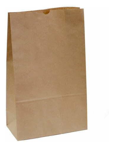 Bolsas De Papel Kraft 2 Kilos 16x5x29cm 100 Und *sapbelizab*