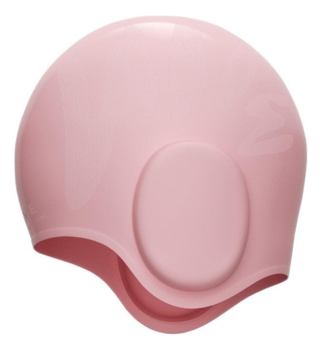 Gorro Natación Rosa Protección Para Los Oídos Para Adultos