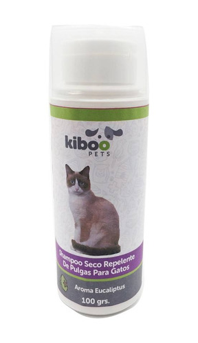 Shampoo Seco Repelente De Pulgas Para Gatos - Kiboo Pets