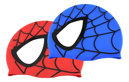 Gorra Niño De Natacion Piscina Modelo Hombre Araña Spiderman