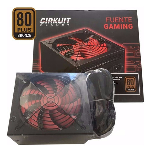 Fuente Pc Cirkuit Planet Ckp800w 800w 80 Plus Bronze