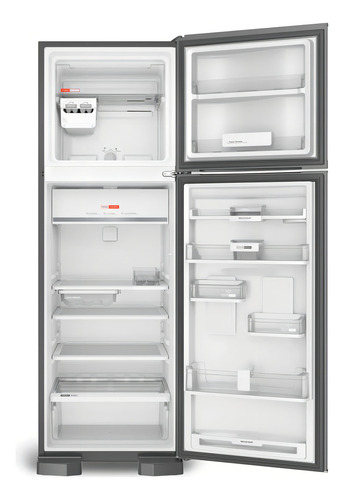 Geladeira Brastemp Frost Free Duplex 400 Litros Cor Inox Com 220v