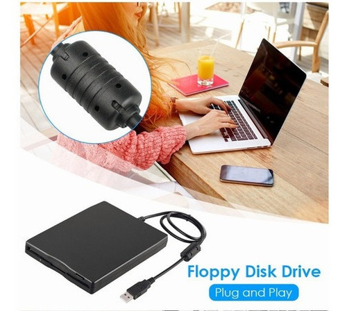 External Floppy Reader Adapter 3.5 1.44 Usb Port