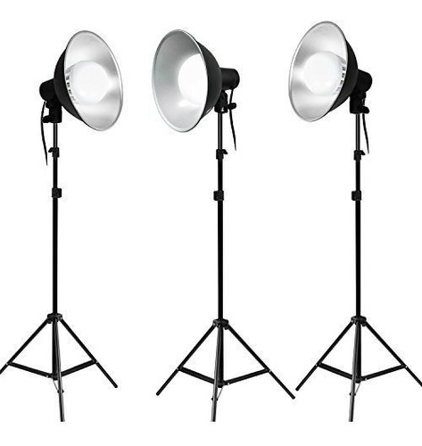 Julius Studio Photo Studio Kit De Iluminacion Continua Con R