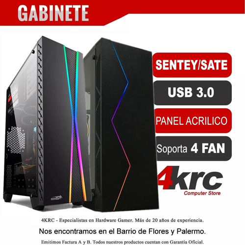 Imagen 5 de 5 de Pc Armada Gamer Amd Ryzen 5 5600g 6/12 Nucleos 16gb Ssd 480