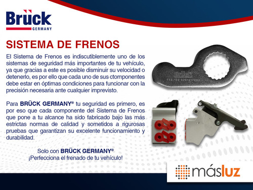 1- Sensor Abs Trasero Der Jetta L5 2.5l 11/18 Bruck