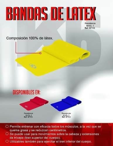 Banda Elástica Ejercitadora Resistencia Nivel 3 K6 Fitness