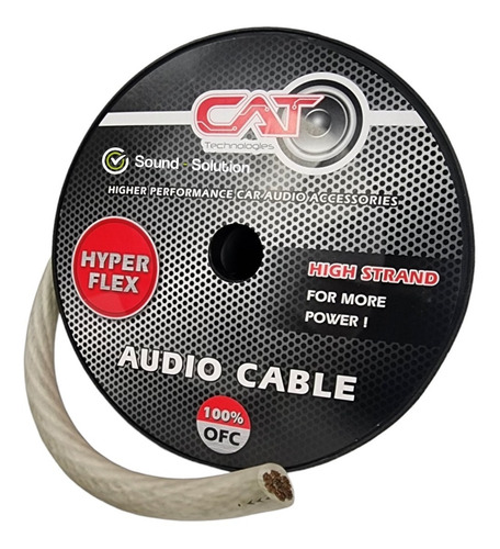 Rollo Cable Corriente De Cobre Cal 0 15 Metros Cat Cpw015s