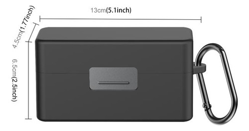 Funda Protectora De Micrófono Inalámbrico Negra Para Dji Mic