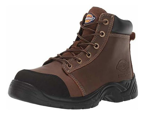 Bota Industrial Dickies Wrecker 6  Con Punta De Acero Eh Par