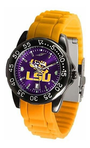 Lsu Tigers Fantom Deporte Silicona Hombres Reloj De