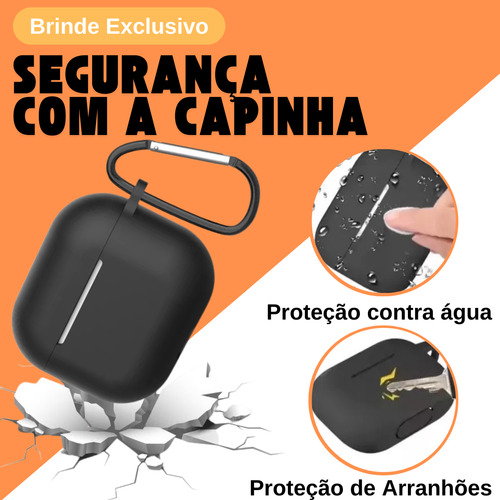 Fone De Ouvido Bluetooth Pro Compatível Com iPhone E Android