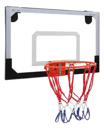 DEWEL Mini Canasta De Baloncesto Con Ventosa – Aro Ajustable Para Pared, Puerta O Cristal, Incluye 3 Pelotas De 8 Cm Y Inflador, Juguete Deportivo Para Niños Y Adultos