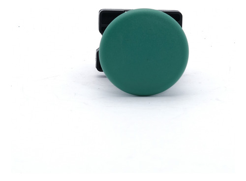 Botão Cogumelo Plastica Sem Retenção Vermelho Verde