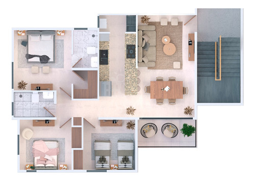 Proyecto De Nuevos Apartamentos En Venta Con Piscinam Santiago (hfa-256c)