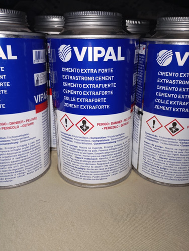 Cola Cimento Correia Vipafix 1kg Sem Catalisador Cor Neutro