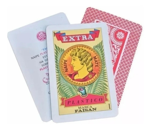 Cubilete Con 5 Dados De Poker Cubano + Baraja Faisán Roja