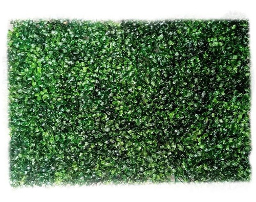 Imagen 2 de 3 de Panel Cesped Pasto Brojo Artificial Pared Jardin 60x40cm Gto
