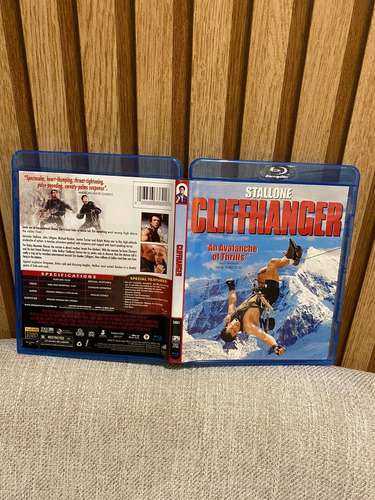 Cliffhanger / Riesgo Total Silvester Stallone Blu Ray