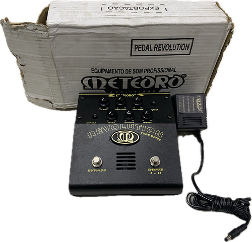 Pedal Valvulado Meteoro Revolution Tube Drive Novo Original