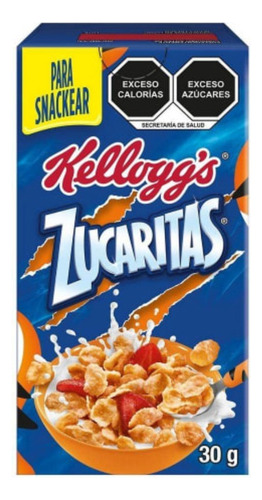 10 Pzas Cereal Kellogg's Zucaritas 30 G