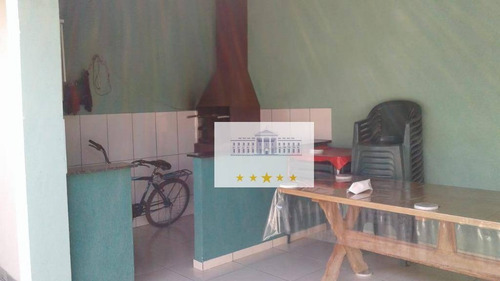 Imagem 2 de 10 de Casa Com Ótimo Acabamento, Ampla E Com Edícula Com 2 Cômodos! - Ca1543