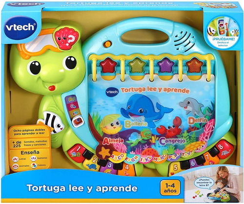 Tortuga Lee Y Aprende Vtech