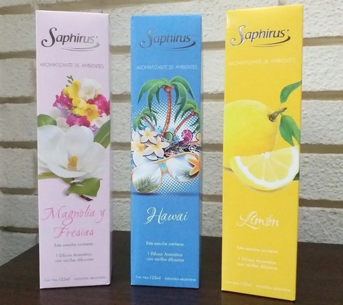 Imagen 3 de 8 de Saphirus Difusor Aromático Con Varillas - Pack 12 Fragancias