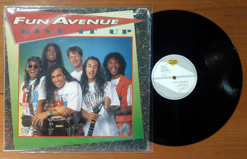 Fun Avenue Give It Up 1992 Disco Maxi Vinilo España