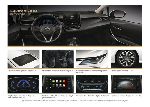 Toyota Corolla Xli 2.ol 6 M/t 170cv Abril 2021
