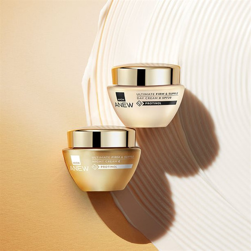 Crema Facial Antiarrugas Nocturna Anew Ultimate 45+ Avon Momento De Aplicación Noche Tipo De Piel Todo Tipo De Piel