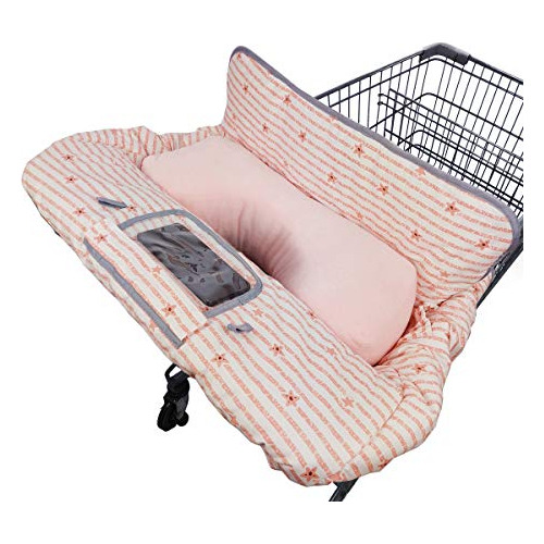 Shopping Cart Cover For Baby/toddler With Pillow, 2-in-1 Cot