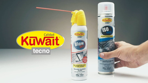 Imagen 3 de 4 de Alcohol Isopropilico En Aerosol Kuwait 440cc