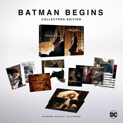 4k Uhd + Blu-ray Batman Begins Steelbook Ultimate Collectors