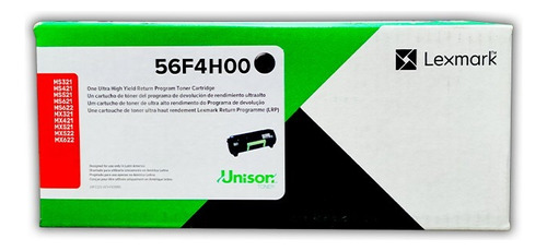 Toner Lexmark 56f4h00 Original