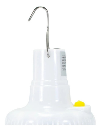 Imagen 3 de 7 de Luz Led Foco Emergencia Recargable Camping Light + Cargador