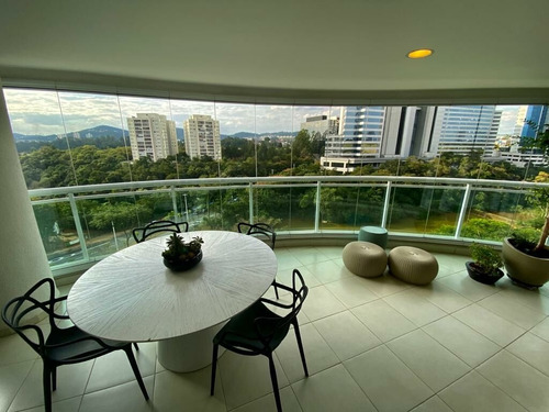 Imagem 2 de 26 de Apartamento À Venda Em Alphaville | Edifício Madison 258 M² | 4 Suítes | Varanda Gourmet | Vista Livre Pro Lago | - Cncl1125