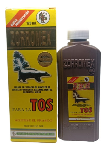 Jarabe Zorromex  120ml 100% Original 