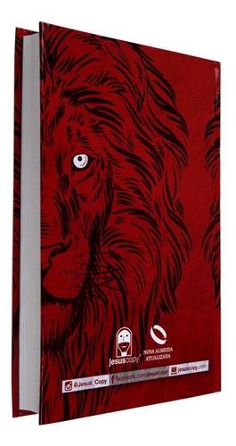 Bíblia Sagrada Leão Vermelho Naa - Jesuscopy