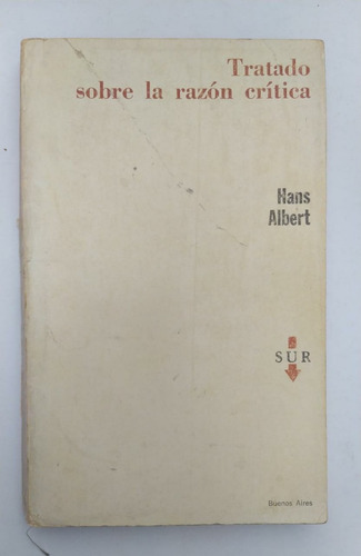Libro Filosofía Tratado Sobre La Razón Crítica / Hans Albert