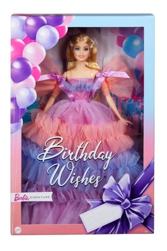 Barbie Birthday Wishes Signature Coleccion Feliz Cumpleaños