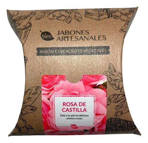Jabón Artesanal Rosa De Castilla Blen