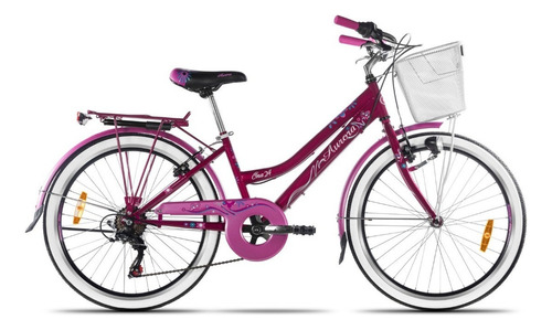 Bicicleta Aurora Ona 24 Color Rosa